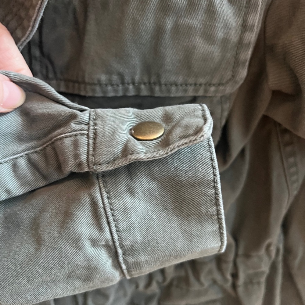 GAP Utility Jacket | Olive Green | Large - Picture 3 of 6